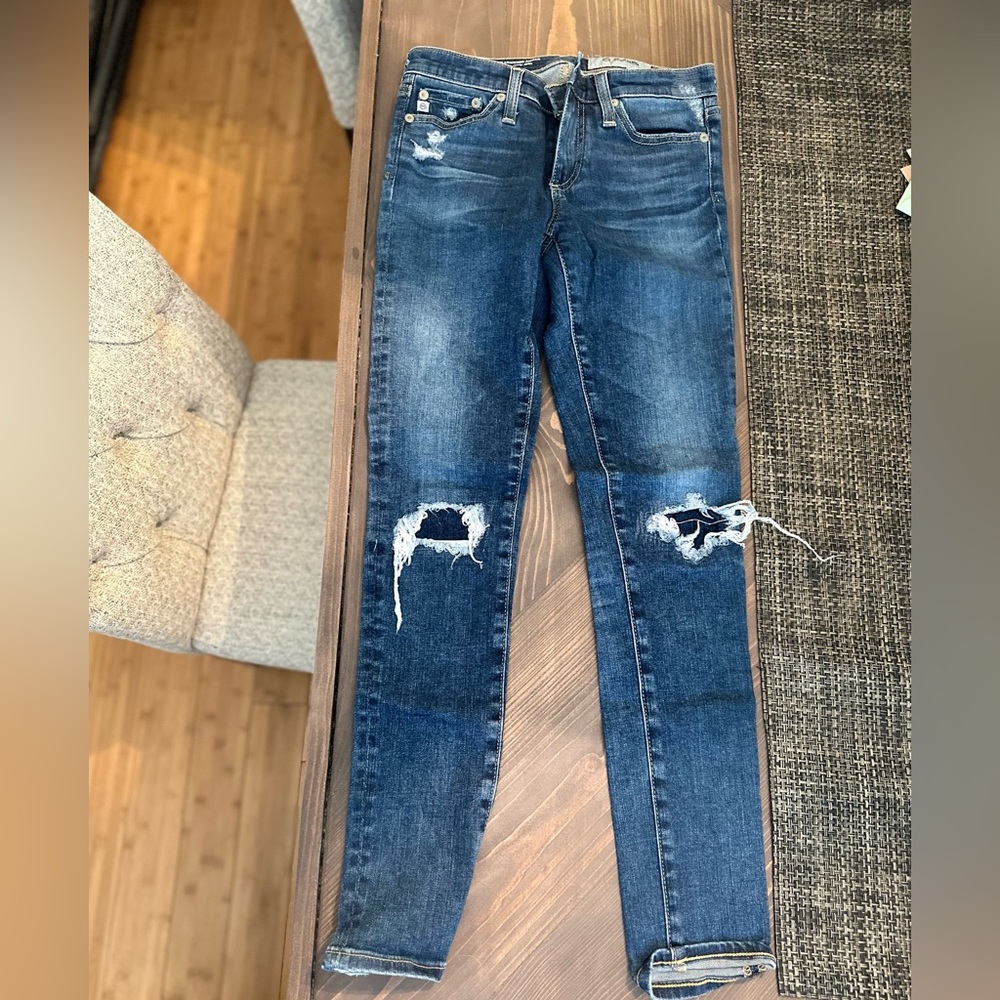 Ag skinny ankle jeans!